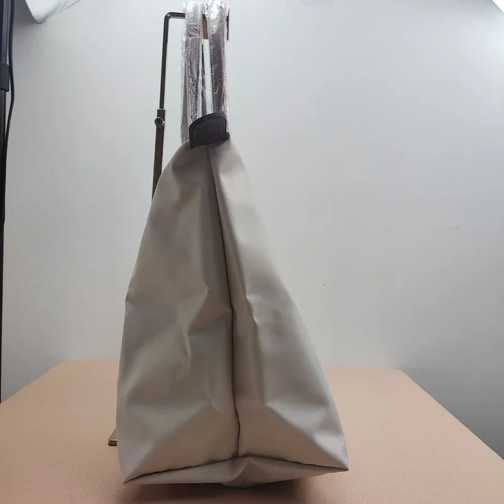 Longchamp Beige and Chocolate Tote - Picture 3 of 9